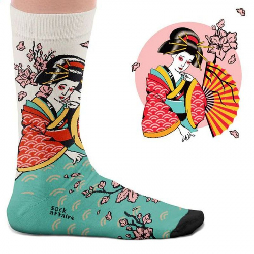 Socken Geisha 1